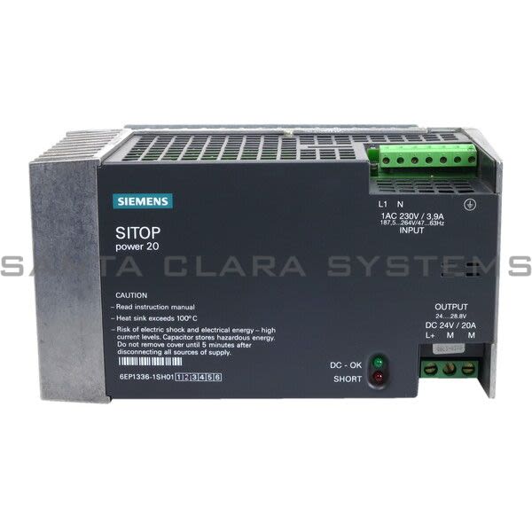 Siemens 6EP1336-1SH01 Power Supply | SITOP | 6EP1336-1SH01 Product Image