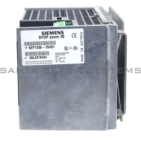 Siemens 6EP1336-1SH01 Power Supply | SITOP | 6EP1336-1SH01 Product Image