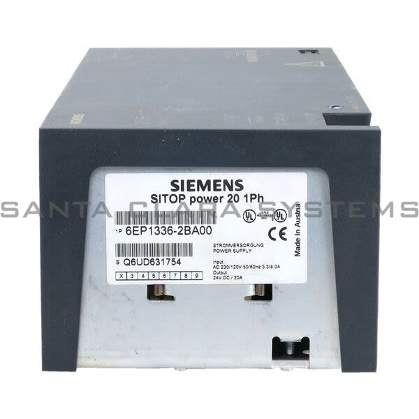 Siemens 6EP1336-2BA00 Power Supply | 6EP1336-2BA00 Product Image
