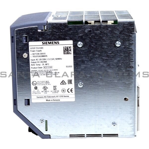 Siemens 6EP1336-2BA10 Power Supply Product Image