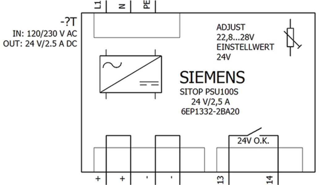 Siemens 6EP1336-2BA10 Power Supply Product Image