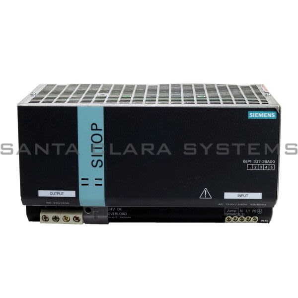 Siemens 6EP1337-3BA00 Power Supply | SITOP Modular | 6EP1337-3BA00 Product Image