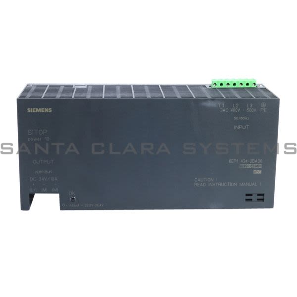 Siemens 6EP1434-2BA00 Power Supply | SITOP Power 10 | 6EP1434-2BA00 Product Image