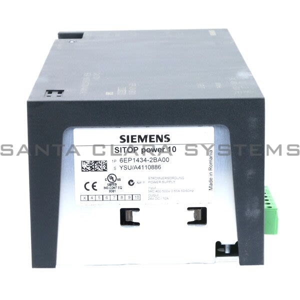 Siemens 6EP1434-2BA00 Power Supply | SITOP Power 10 | 6EP1434-2BA00 Product Image