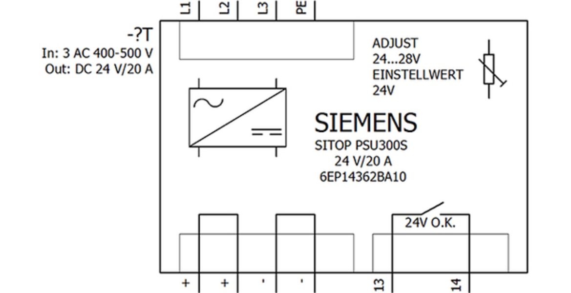 Siemens 6EP1436-2BA10 Power Supply | 6EP1436-2BA10 Product Image