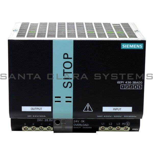 Siemens 6EP1436-3BA00 Power Supply | SITOP Modular | 6EP1436-3BA00 Product Image