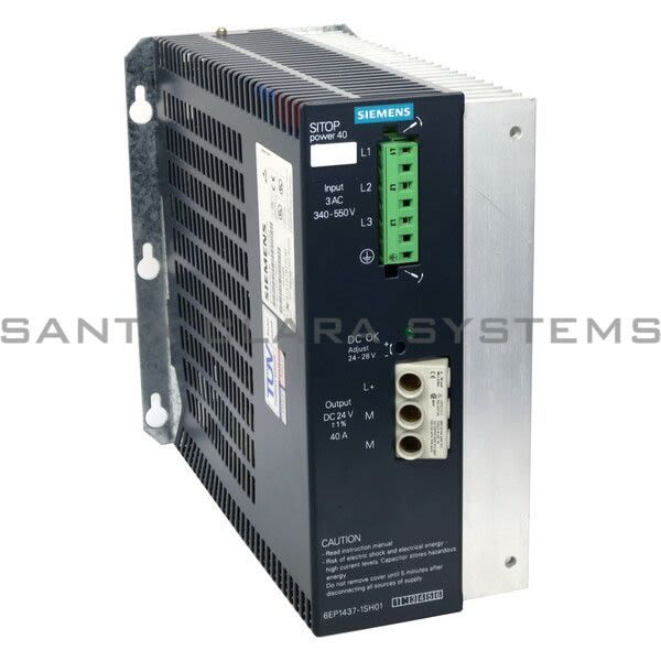 6EP14371SH01 Siemens Power Supply Santa Clara Systems