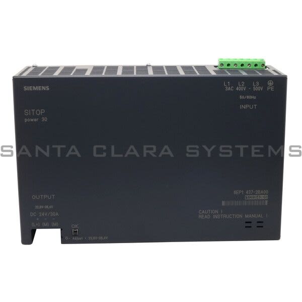 Siemens 6EP1437-2BA00 Power Supply Product Image