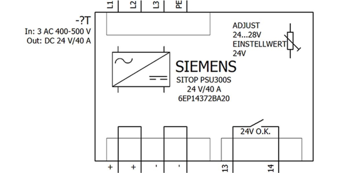 Siemens sitop power 20 схема