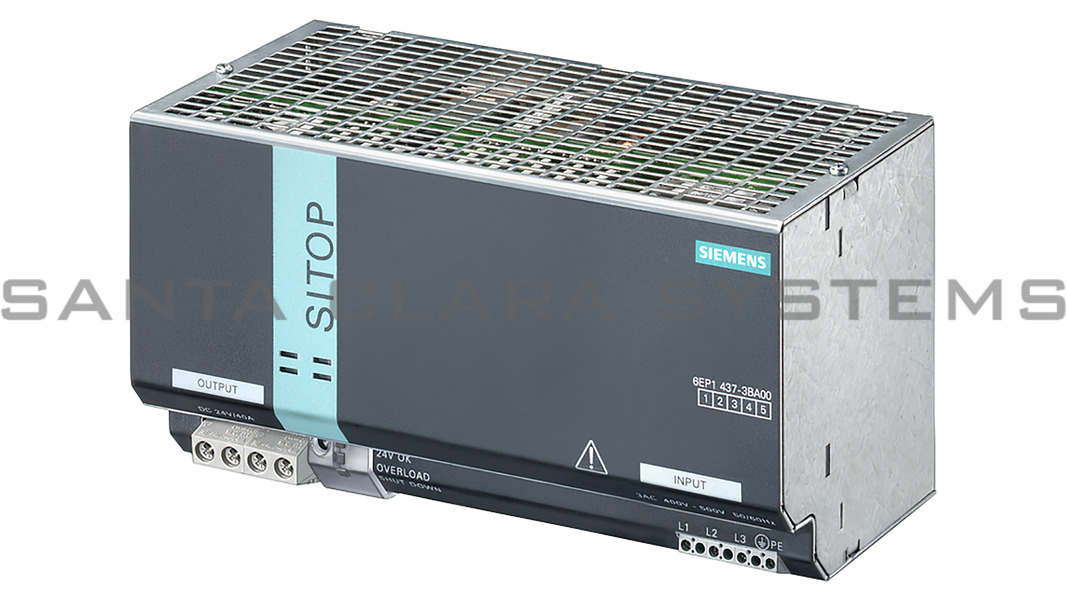 Siemens 6EP1437-3BA00 Power Supply | SITOP Modular | 6EP1437-3BA00 Product Image