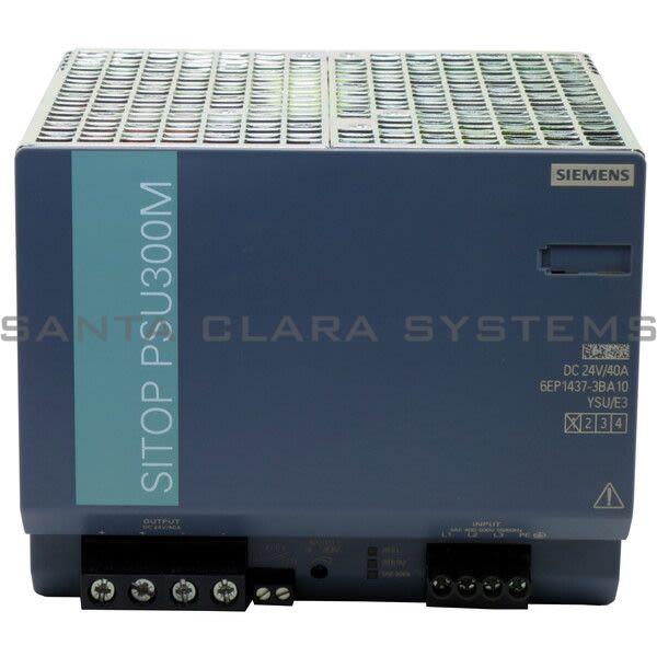 Siemens 6EP1437-3BA10 Power Supply | PSU300M | SITOP | 6EP1437-3BA10 Product Image
