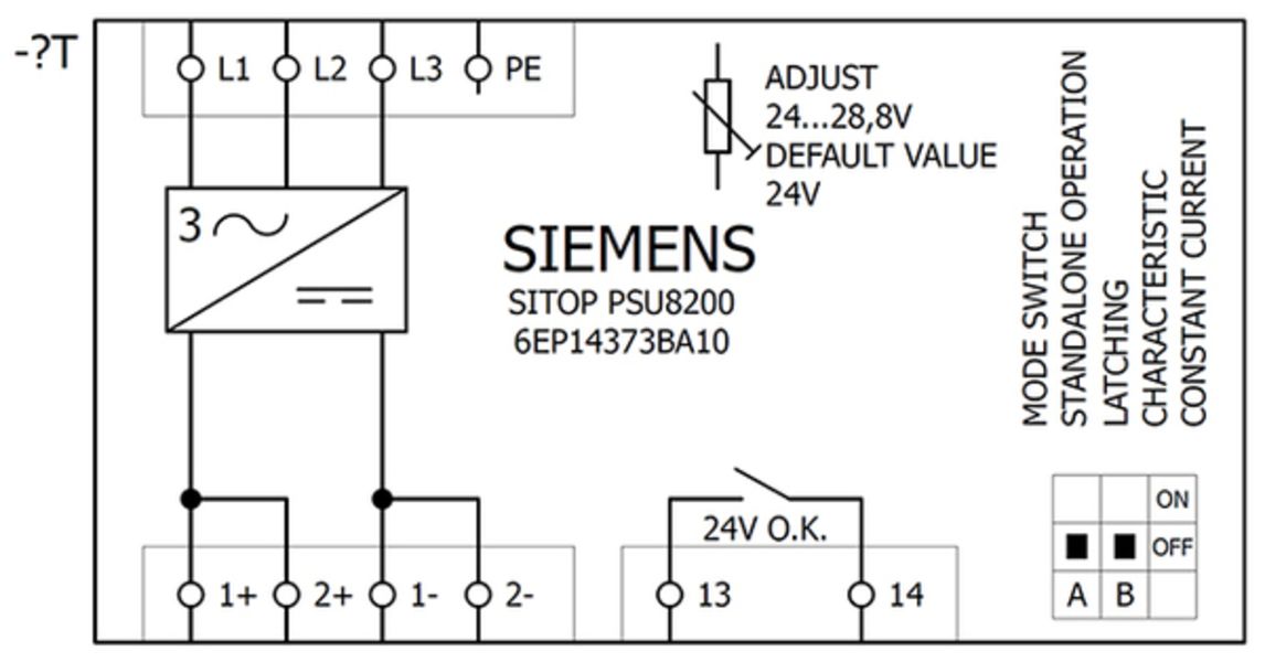 Siemens 6EP1437-3BA10 Power Supply | PSU300M | SITOP | 6EP1437-3BA10 Product Image