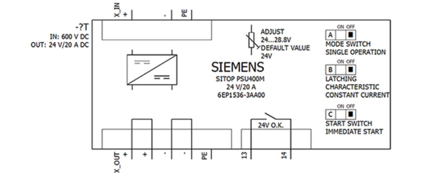 Siemens 6EP1536-3AA00 Control Product Image