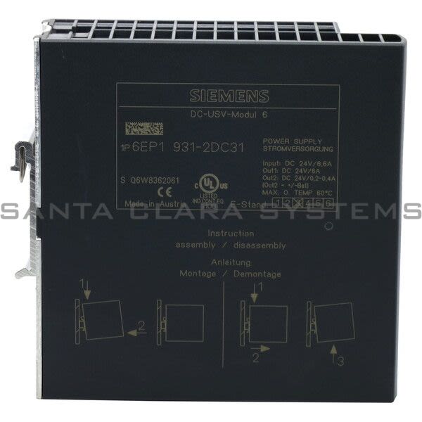 Siemens 6EP1931-2DC31 DC UPS Module Product Image