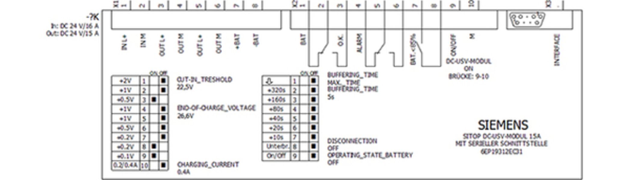 Siemens 6EP1931-2EC31 DC UPS Module Product Image