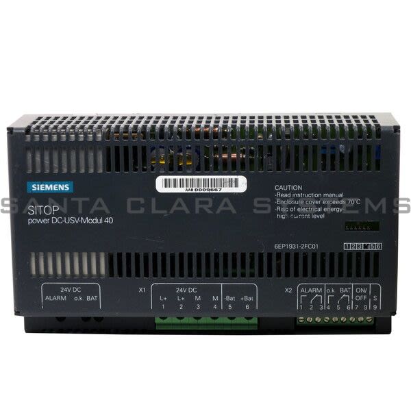 Siemens 6EP1931-2FC01 DC UPS Module Product Image