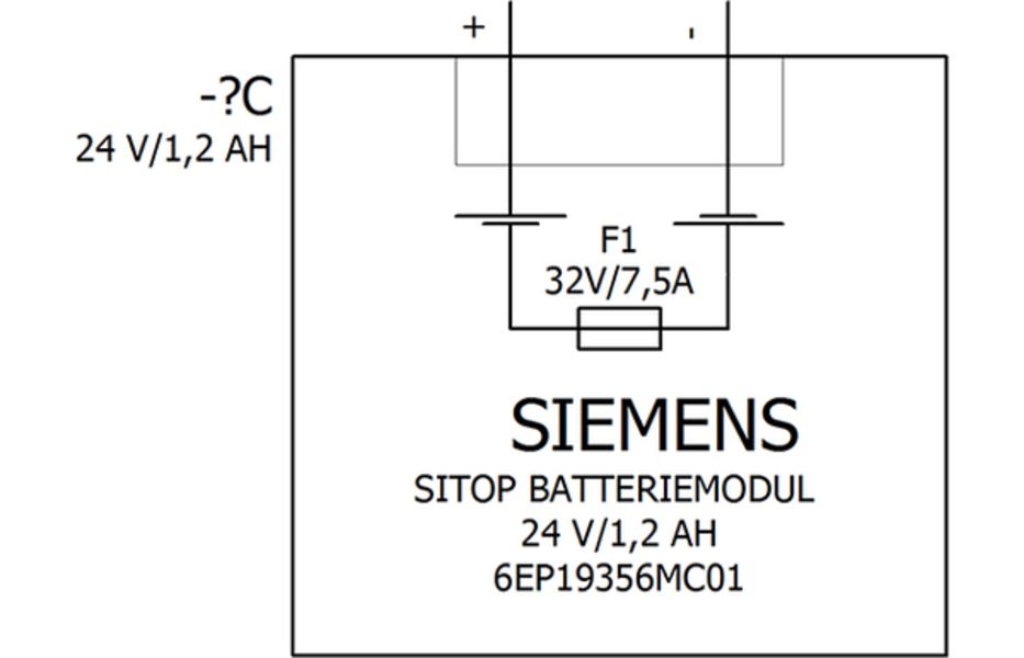 Siemens 6EP1935-6MC01 Battery Module Product Image