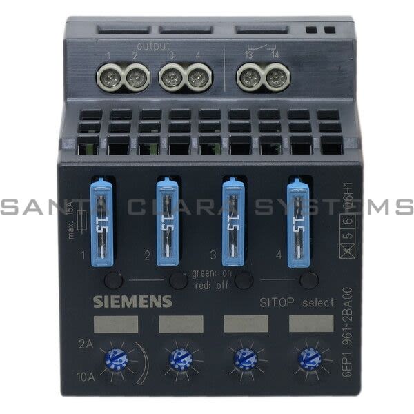 Siemens 6EP1961-2BA00 Diagnostics Module | SITOP | 6EP1961-2BA00 Product Image