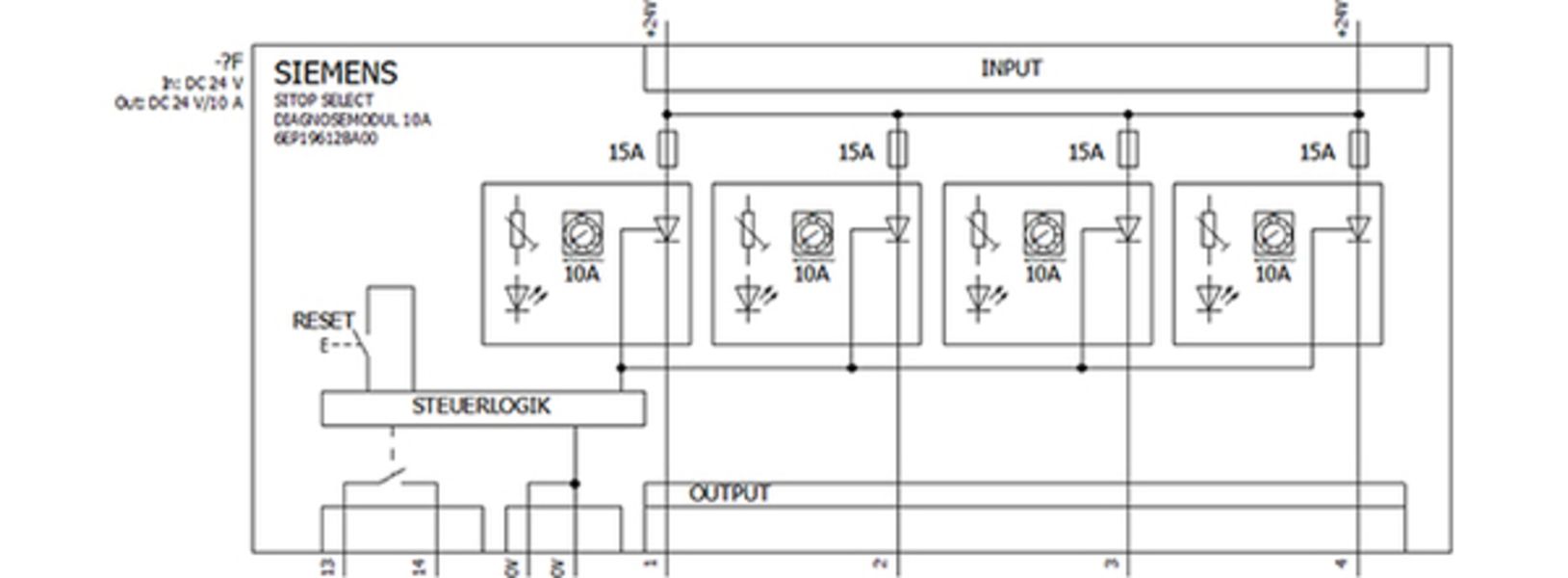 Siemens 6EP1961-2BA00 Diagnostics Module | SITOP | 6EP1961-2BA00 Product Image