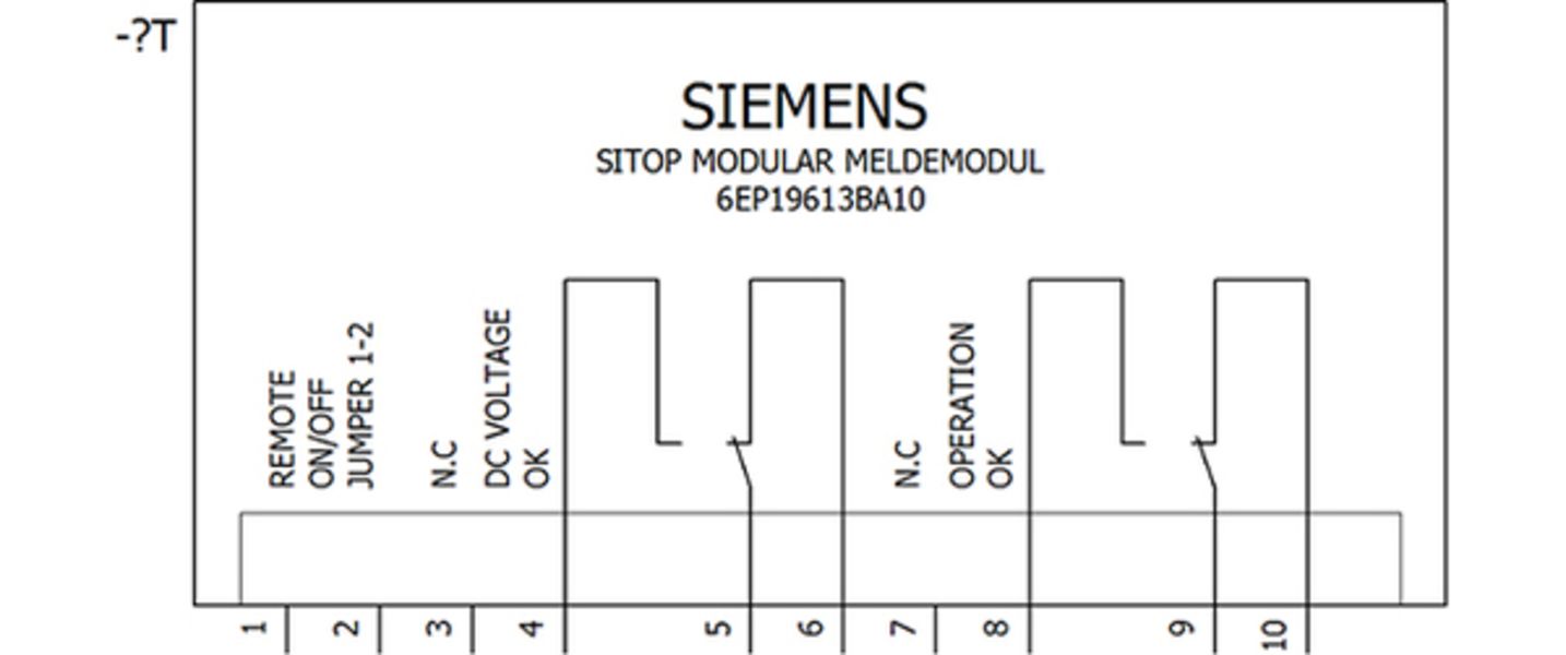 Siemens 6EP1961-3BA10 Signaling Module | SITOP Product Image
