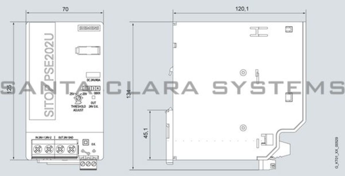 Siemens 6EP1961-3BA21 Redundancy Module | PSE202U | SITOP | 6EP1961-3BA21 Product Image