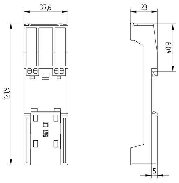 Siemens 6EP1971-1BA00 Control Product Image