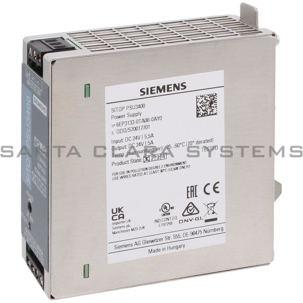 Siemens 6EP3133-0TA00-0AY0 Power Supply | 6EP3133-0TA00-0AY0 Product Image