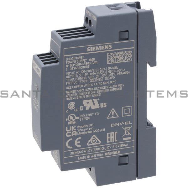Siemens 6EP3320-6SB00-0AY0 Power Supply | 6EP3320-6SB00-0AY0 Product Image
