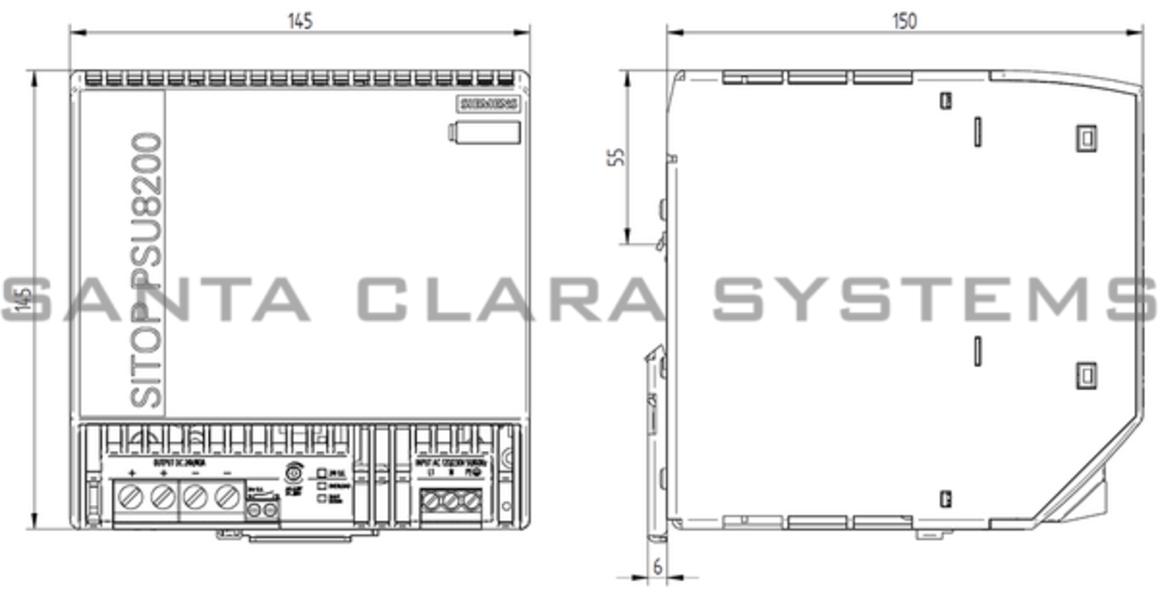 Siemens 6EP3337-8SB00-0AY0 Power Supply | SITOP PSU8200 | 6EP3337-8SB00-0AY0 Product Image