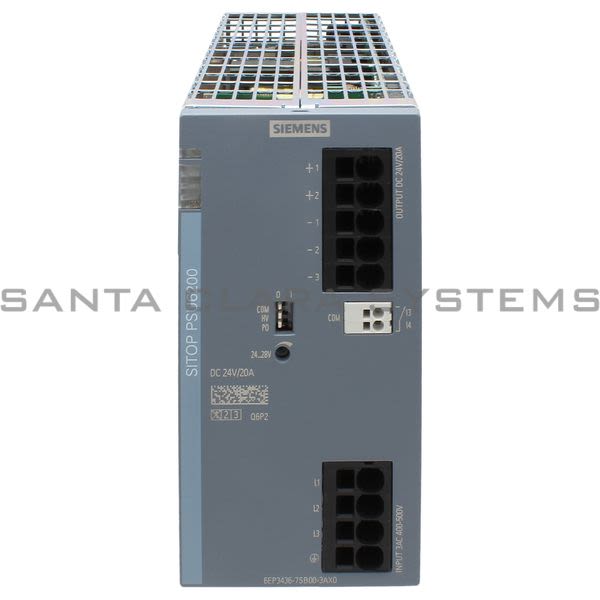 Siemens 6EP3436-7SB00-3AX0 Power Supply | 6EP3436-7SB00-3AX0 Product Image