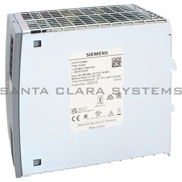 Siemens 6EP3436-7SB00-3AX0 Power Supply | 6EP3436-7SB00-3AX0 Product Image