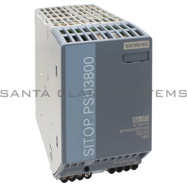 Siemens 6EP3436-8UB00-0AY0 Power Supply | 6EP3436-8UB00-0AY0 Product Image