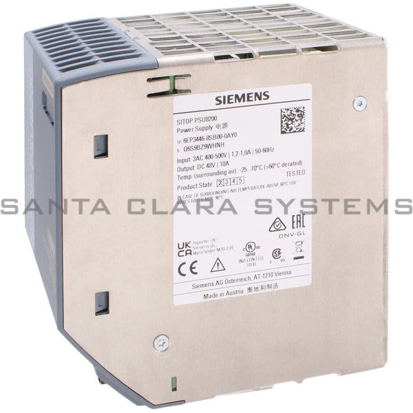 Siemens 6EP3446-8SB00-0AY0 Power Supply | 6EP3446-8SB00-0AY0 Product Image