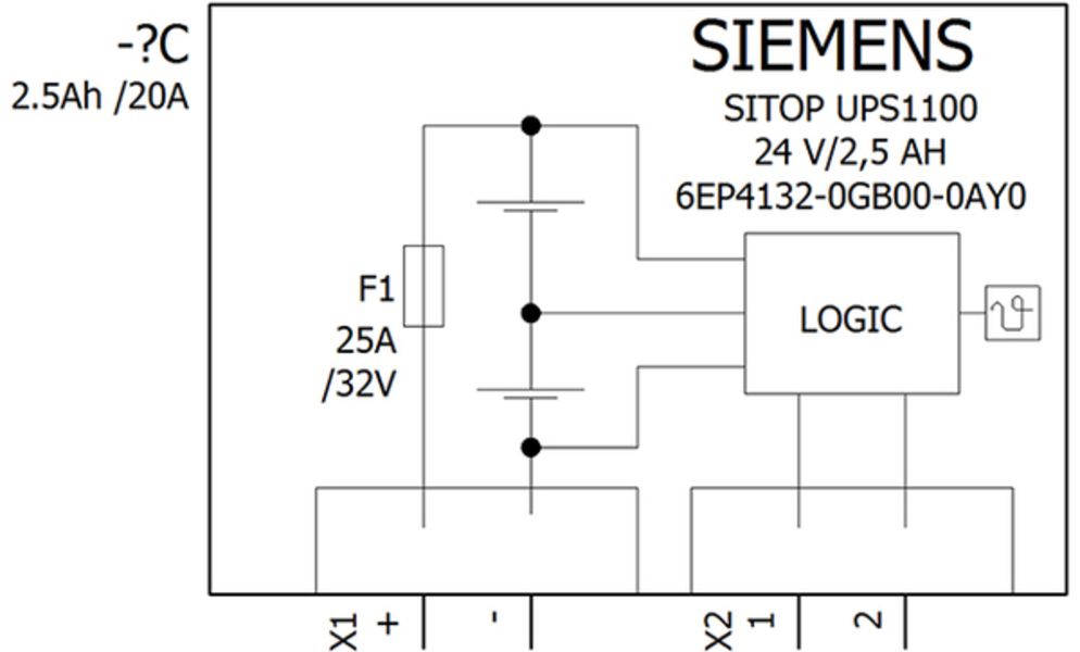 Siemens 6EP4132-0GB00-0AY0 Battery Module | 6EP4132-0GB00-0AY0 Product Image
