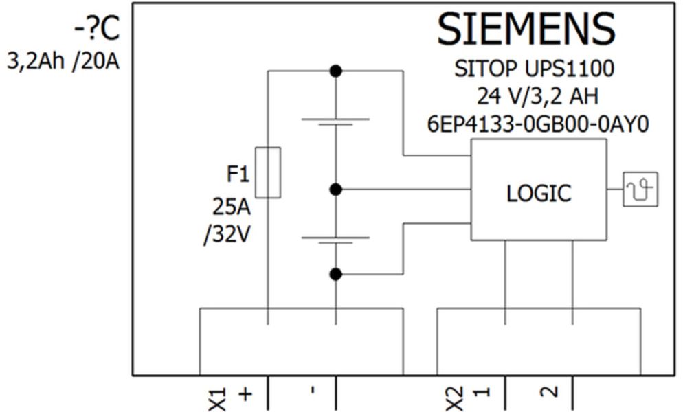 Siemens 6EP4133-0GB00-0AY0 Battery Module | 6EP4133-0GB00-0AY0 Product Image