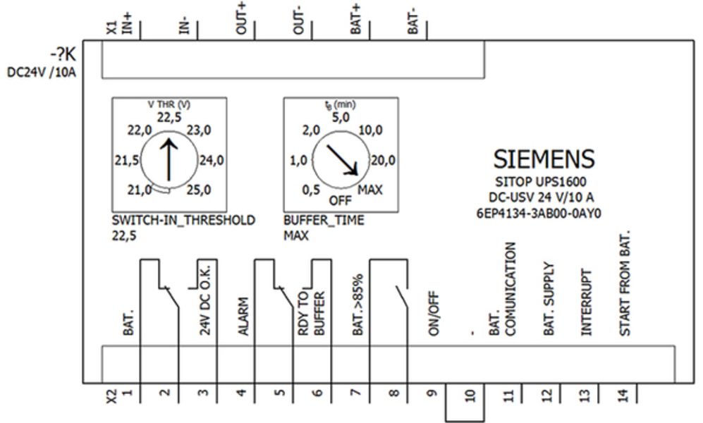 Siemens 6EP4134-3AB00-0AY0 Uninterrupted Power Supply | 6EP4134-3AB00-0AY0 Product Image