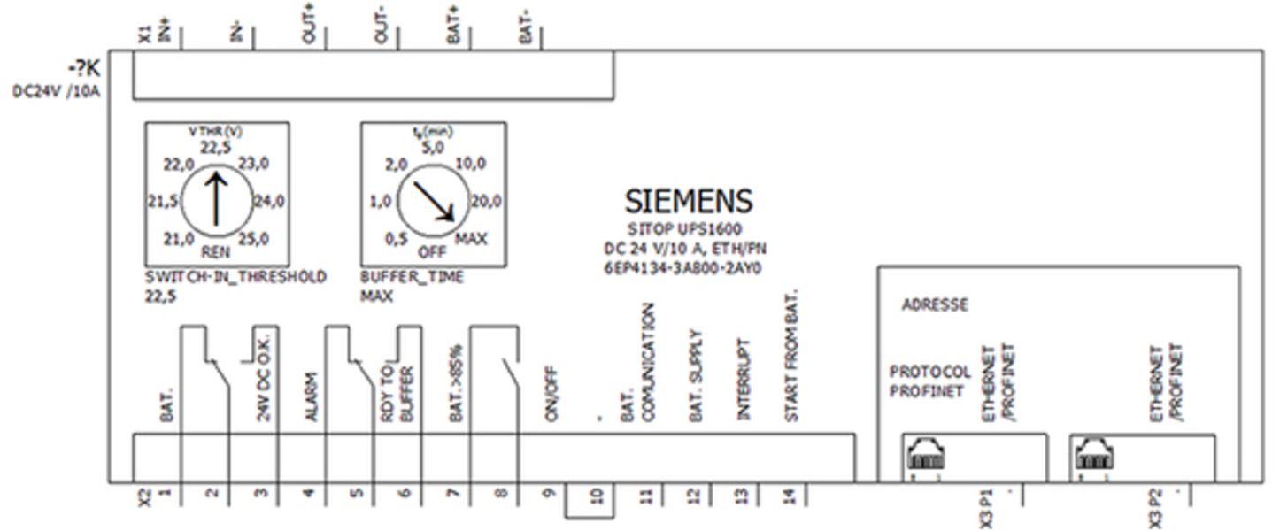 Siemens 6EP4134-3AB00-2AY0 Uninterrupted Power Supply | 6EP4134-3AB00-2AY0 Product Image
