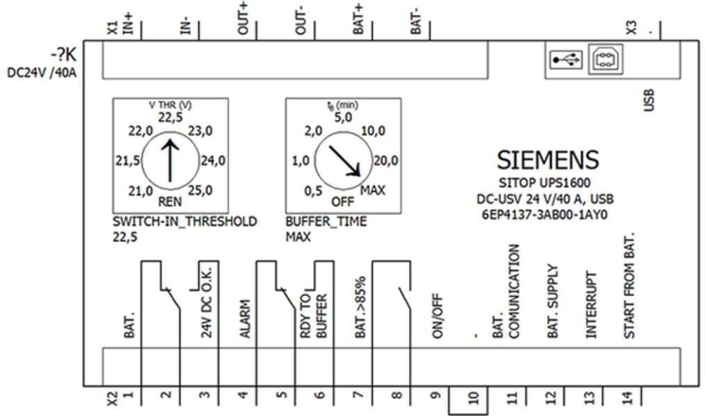 Siemens 6EP4137-3AB00-1AY0 Uninterrupted Power Supply | 6EP4137-3AB00-1AY0 Product Image