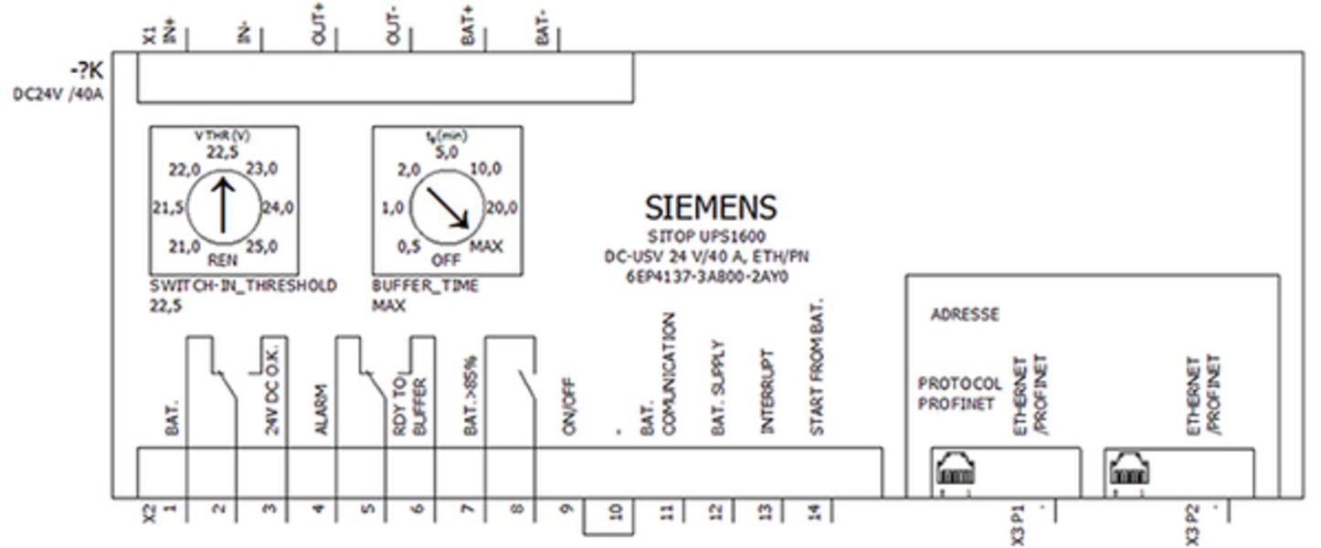 Siemens 6EP4137-3AB00-2AY0 Uninterrupted Power Supply | 6EP4137-3AB00-2AY0 Product Image
