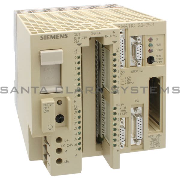 Siemens 6ES5095-8MB02 Programmable Controller Product Image