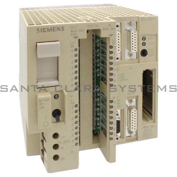 Siemens 6ES5095-8MC03 Programmable Controller Product Image