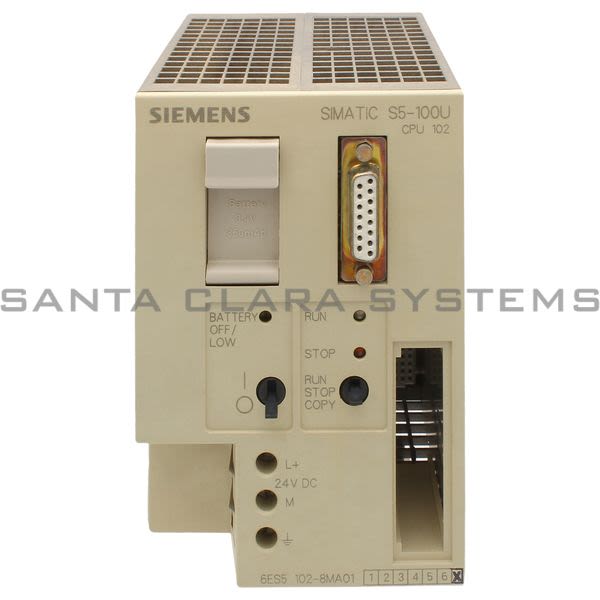 Siemens 6ES5102-8MA01 Programmable Controller Product Image