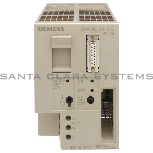 Siemens 6ES5103-8MA02 Programmable Controller Product Image