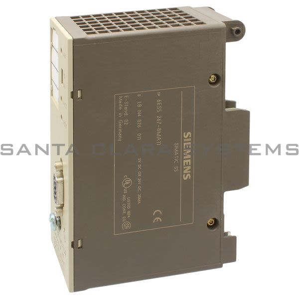 Siemens 6ES5267-8MA11 Stepper Motor Control Module Product Image