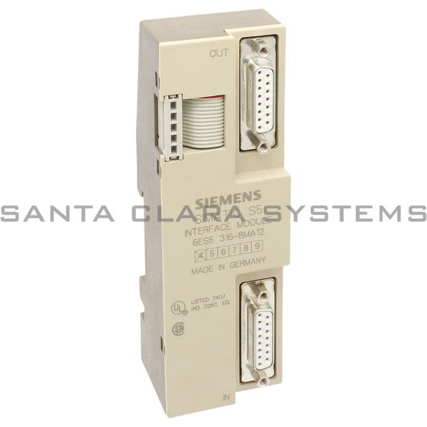 Siemens 6ES5316-8MA12 Interface Module | 6ES5316-8MA12 Product Image