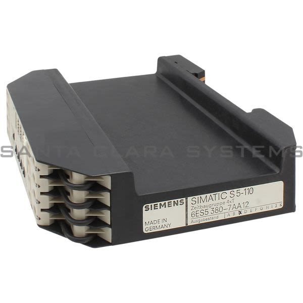 Siemens 6ES5380-7AA12 Timer Module Product Image