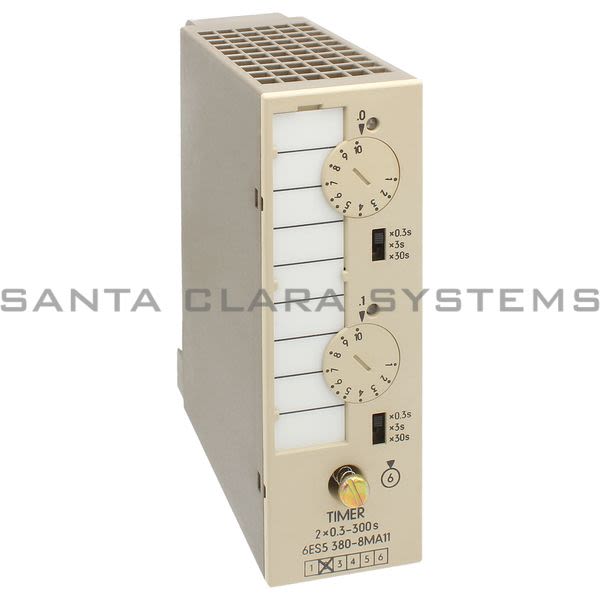 Siemens 6ES5380-8MA11 Timer Module Product Image