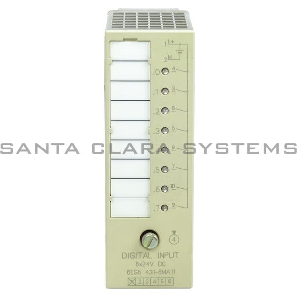 Siemens 6ES5431-8MA11 Digital Input Module | SIMATIC S5 | 6ES5431-8MA11 Product Image