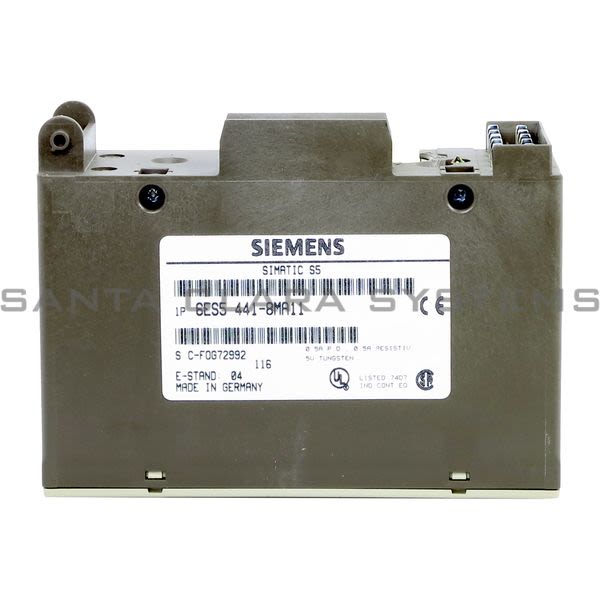 Siemens 6ES5441-8MA11 Digital Output Module | SIMATIC S5 | 6ES5441-8MA11 Product Image