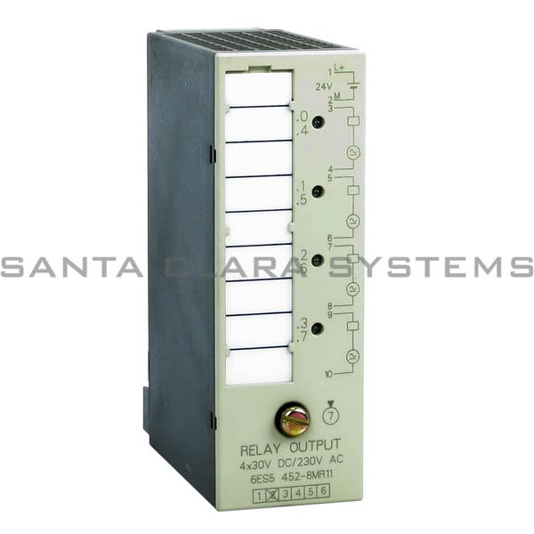 Siemens 6ES5452-8MR11 Relay Output Module Product Image